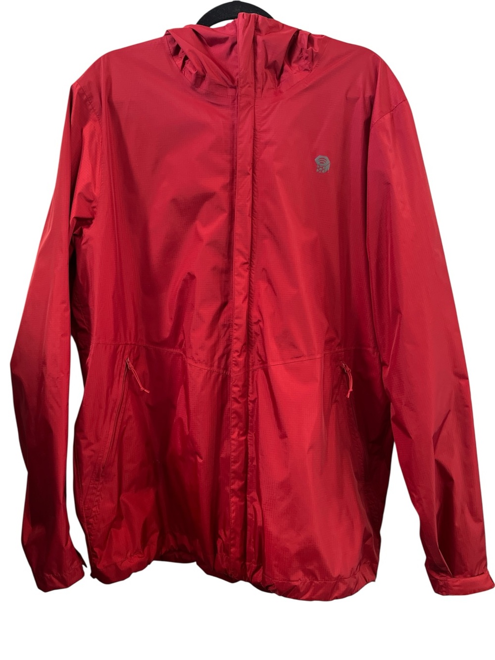 Mountain Hard Wear Men's Lightweight Red Packable Windbreaker Jacket